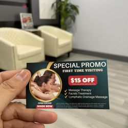 Business card and promo