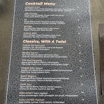 Makasih - Drink Menu - Pan Asian Near Me - Camarillo, California Makasih - Drink Menu - Pan Asian Near Me - Camarillo, California