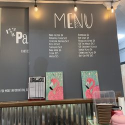Clay Cup Studios - Menu