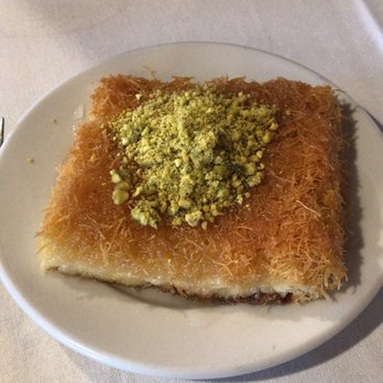 Aleppo's Kitchen - Knafeh... very good! - Mediterranean Near Me - Anaheim, California
