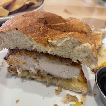 Jasper's - Nashville hot chicken sandwich minus the hot sauce - New American Near Me - Nashville, Tennessee