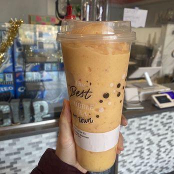 Teacup Coffee & Boba Tea - Mango sunrise - Bubble Tea Near Me - Elk Grove, California Teacup Coffee & Boba Tea - Mango sunrise - Bubble Tea Near Me - Elk Grove, California