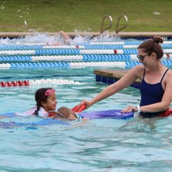Select Team Of Aquatic Racers - Kicking during swim lessons