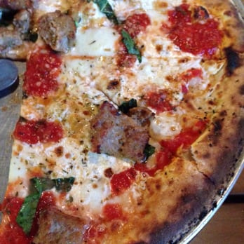 V Pizza + Tap Garden - Pizza margherita w sausage - Pizza Near Me - Jacksonville, Florida V Pizza + Tap Garden - Pizza margherita w sausage - Pizza Near Me - Jacksonville, Florida