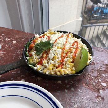 Duke's Grocery - Local Corn 'Elote Loco' w. Crema & Chili - Pubs Near Me - Washington, DC, District of Columbia