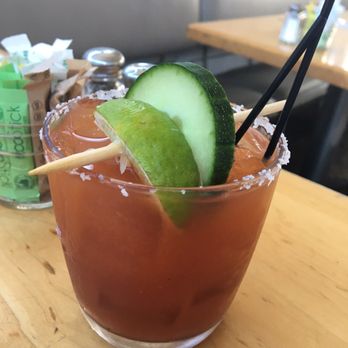 Memphis Cafe - Bloody Mary - extra spicy - Southern Near Me - Costa Mesa, California