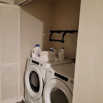 A Legacy Cleaning - Sloppy towels left on top of washer with they cleaning supplies left behind - Home Cleaning Near Me - Escondido, California A Legacy Cleaning - Sloppy towels left on top of washer with they cleaning supplies left behind - Home Cleaning Near Me - Escondido, California