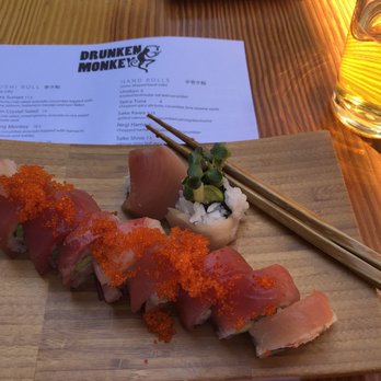Drunken Monkey - Dreaming Monkey, sub Ahi for Salmon.  Yum. - Japanese Near Me - Truckee, California