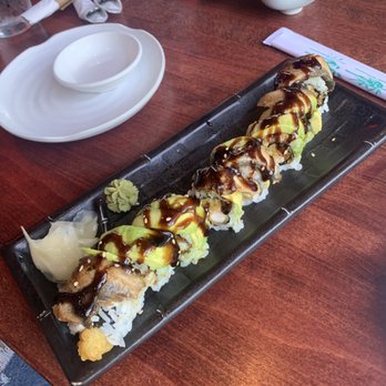 Mai Japanese Express - Dragon roll - Japanese Near Me - Charlotte, North Carolina Mai Japanese Express - Dragon roll - Japanese Near Me - Charlotte, North Carolina