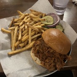 The Potbelly Restaurant & Lounge - Bbq sandwich