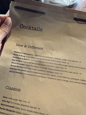 Menu photo 2 Tavern Coronado, CA