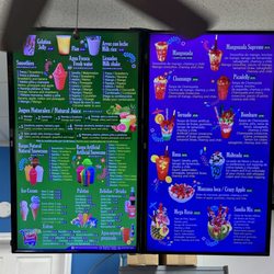 Refresqueria Puerto Escondido - Drink menu