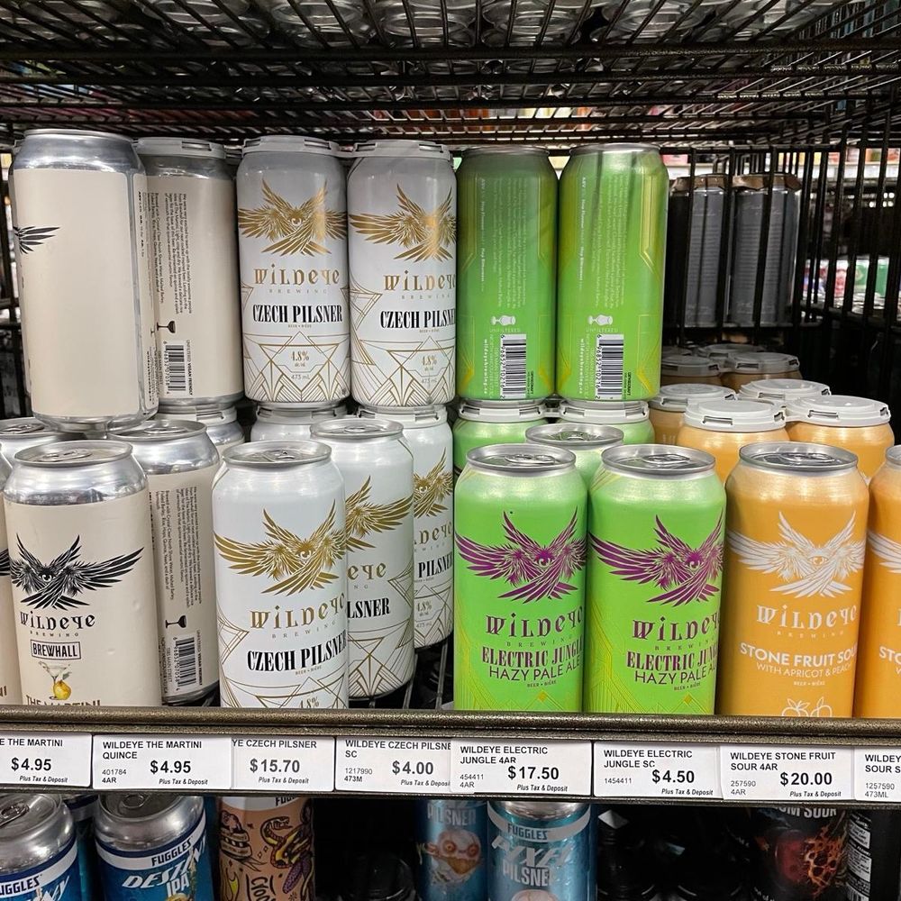 Stag's Head Liquor Store - Wildeye Brewing cans - Beer, Wine & Spirits Near Me - Kamloops, British Columbia Stag's Head Liquor Store - Wildeye Brewing cans - Beer, Wine & Spirits Near Me - Kamloops, British Columbia