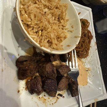 Sakura - My filet with fried rice and noodles - Japanese Near Me - St. George, Utah Sakura - My filet with fried rice and noodles - Japanese Near Me - St. George, Utah