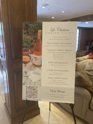 Menu photo 6 Le Chateau Garden Bistro Costa Mesa, CA