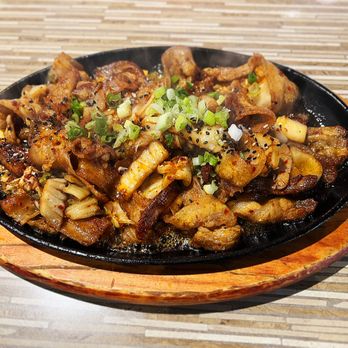 Nishino Sushi - Kimchi Pork belly stir fry, Korean cuission - Sushi Bars Near Me - Kamloops, British Columbia Nishino Sushi - Kimchi Pork belly stir fry, Korean cuission - Sushi Bars Near Me - Kamloops, British Columbia