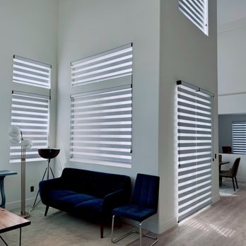 A Blinds - Crystal CS101 Energy Saving- Zebra Shade. Black out shade. - Shutters Near Me - Buena Park, California A Blinds - Crystal CS101 Energy Saving- Zebra Shade. Black out shade. - Shutters Near Me - Buena Park, California