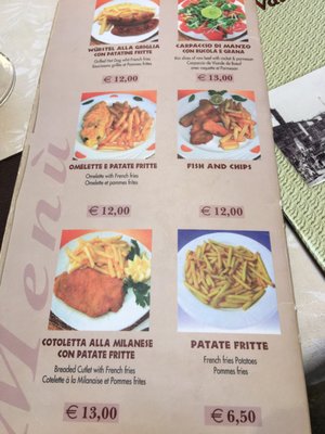 Menu photo 2 Nuova Valiglia Venezia, VE Menu photo 2 Nuova Valiglia Venezia, VE