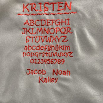 The Embroidery Gift Shop - Kristen font - Gift Shops Near Me - Aiea, Hawaii
