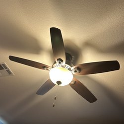 Flying V Handyman Services - Installed Hunter fan