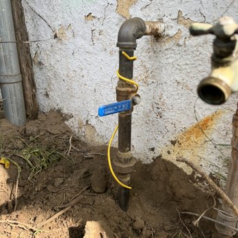Quality Service Plumbing - Service Riser with ball valve - Plumbing Near Me Quality Service Plumbing - Service Riser with ball valve - Plumbing Near Me