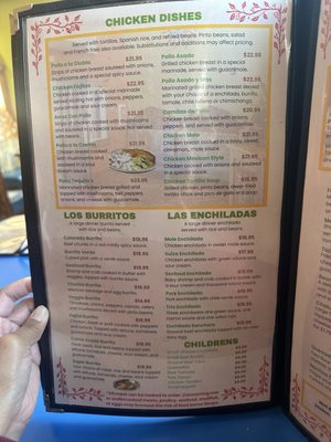 Menu photo 6 Tequilas Mexican Restaurant Ephrata, WA