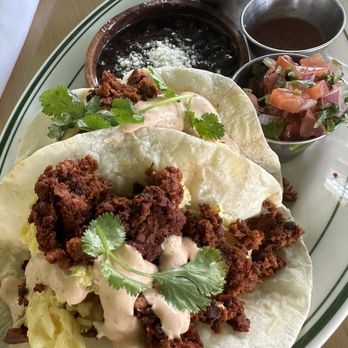 Madi - Madi Breakfast Tacos w/ soy chorizo - Breakfast & Brunch Near Me - San Diego, California Madi - Madi Breakfast Tacos w/ soy chorizo - Breakfast & Brunch Near Me - San Diego, California