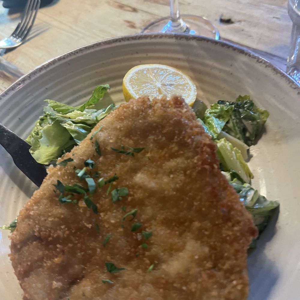 French Alpine Bistro - Kaiser-Schnitzel Caesar Salad - French Near Me - Aspen, Colorado French Alpine Bistro - Kaiser-Schnitzel Caesar Salad - French Near Me - Aspen, Colorado