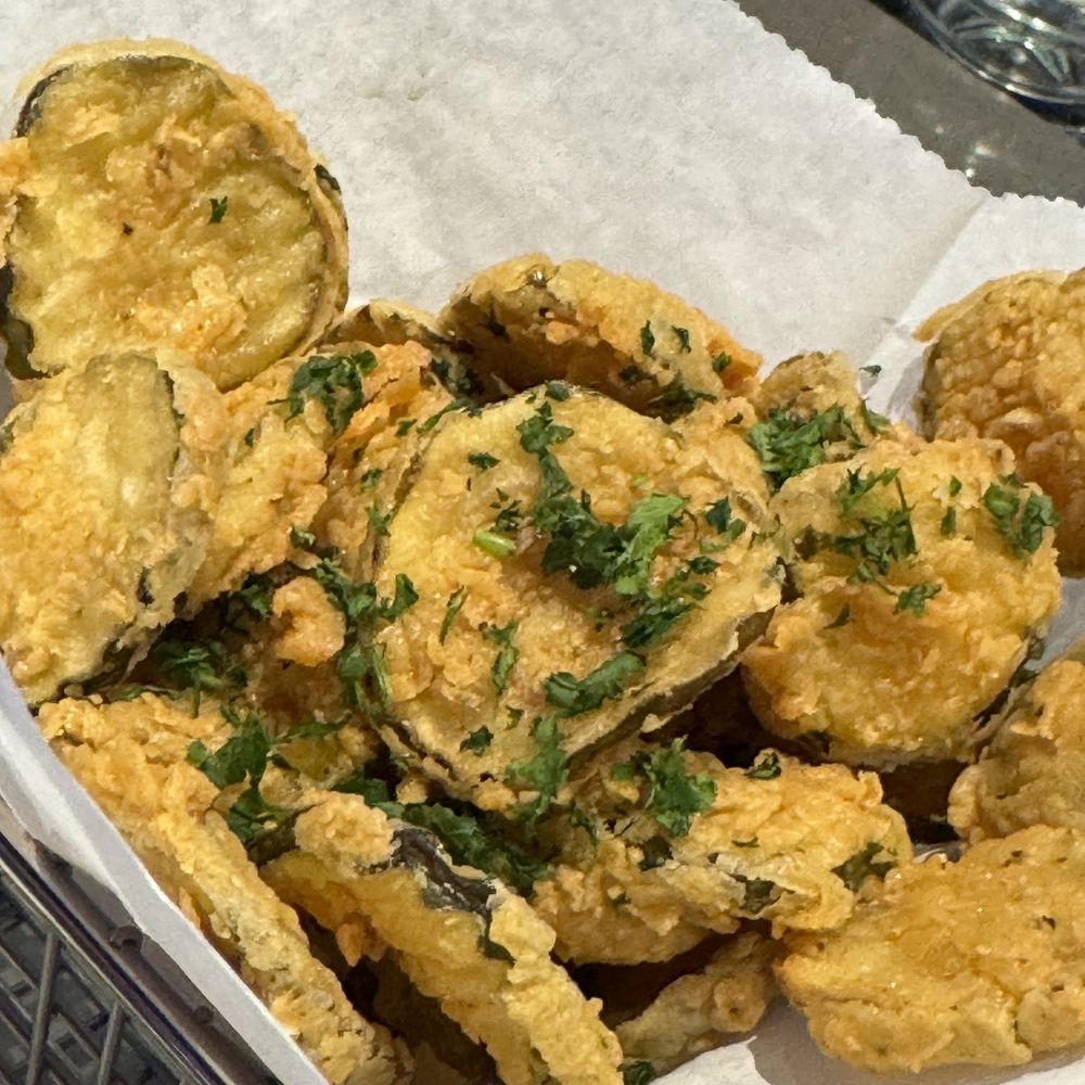Dave & Buster's Schaumburg - Fried pickles w/ranch - Sports Bars Near Me - Schaumburg, Illinois Dave & Buster's Schaumburg - Fried pickles w/ranch - Sports Bars Near Me - Schaumburg, Illinois