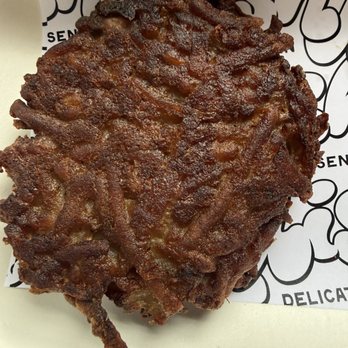 Mish Delicatessen - Burnt latke - Delis Near Me - Los Angeles, California