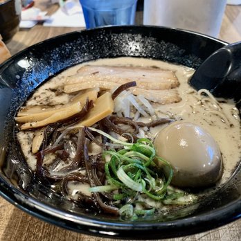 Umami Ramen - R3-Black Garlic Tonkotsu (Thin Noodles) - Ramen Near Me - Folsom, California Umami Ramen - R3-Black Garlic Tonkotsu (Thin Noodles) - Ramen Near Me - Folsom, California