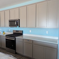 Sea Green Painting - Kitchen color accents