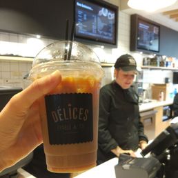 Maple syrup iced coffee Maple syrup iced coffee