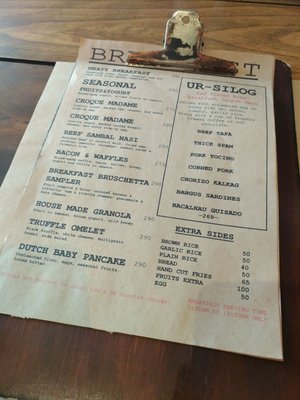 Menu photo 1 Circa 1850 Cagayan de Oro, MSR Menu photo 1 Circa 1850 Cagayan de Oro, MSR