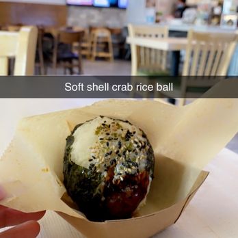 Rice Ball - Soft shell crab rice ball - Japanese Near Me - Austin, Texas Rice Ball - Soft shell crab rice ball - Japanese Near Me - Austin, Texas