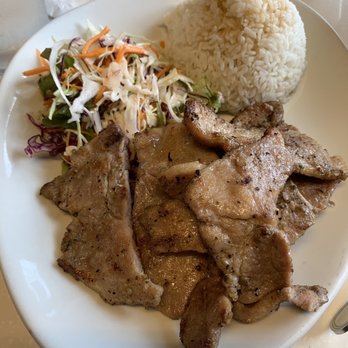Green Zone - Grilled pork chop. Not my style of pork chop - Organic Stores Near Me - Temple City, California