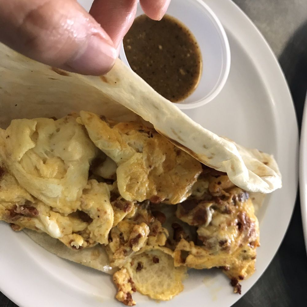 Don Pepe - Egg, potato, chorizo taco - Mexican Near Me - Houston, Texas Don Pepe - Egg, potato, chorizo taco - Mexican Near Me - Houston, Texas