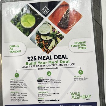 Wild Alchemy Café - New deal menu - Juice Bars & Smoothies Near Me - Wallingford, Connecticut