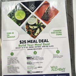 New deal menu