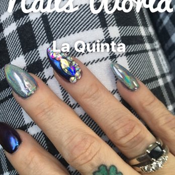 Nails World - Best chrome and nails designs ask for Jackie - Nail Salons Near Me - La Quinta, California