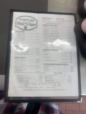 Menu photo 2 H Salt Fish & Chips Reseda, CA Menu photo 2 H Salt Fish & Chips Reseda, CA