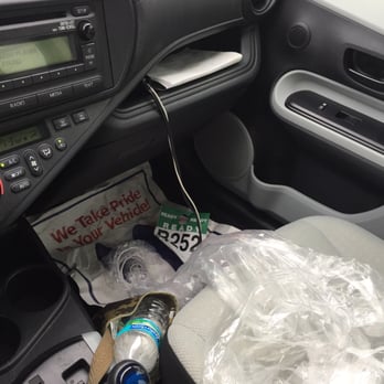 Headquarter Toyota - Thank you for "taking so much pride in my vehicle" it doesn't really show when you do not clean after yourself :/ - Car Dealers Near Me - Hialeah, Florida Headquarter Toyota - Thank you for "taking so much pride in my vehicle" it doesn't really show when you do not clean after yourself :/ - Car Dealers Near Me - Hialeah, Florida