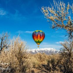 Utah Balloon Flights - Late winter balloon flight