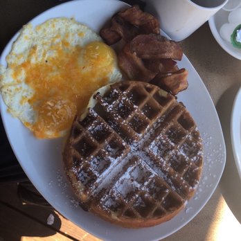Wayfinder - Waffle combo - American Near Me - Estes Park, Colorado Wayfinder - Waffle combo - American Near Me - Estes Park, Colorado