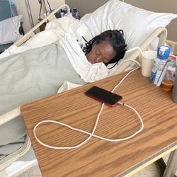 Culver West Health Center - Mom resting.