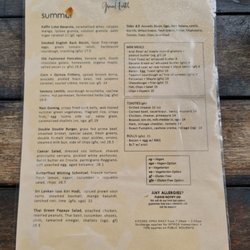 Ground Earth - Menu page 1