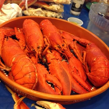 Jimmy's Seafood Buffet - Lobsters with the free coupons! - Seafood Near Me - Kitty Hawk, North Carolina
