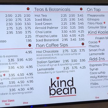 Kind Bean - Coffee & Tea Near Me - Chandler, Arizona