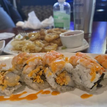 Thai Harmony - The "steamed" shrimp on top of the roll was see through. - Sushi Bars Near Me - Winston-Salem, North Carolina Thai Harmony - The "steamed" shrimp on top of the roll was see through. - Sushi Bars Near Me - Winston-Salem, North Carolina