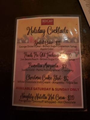 Menu photo 6 Boxcar Bar + Arcade Durham, NC